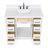 Thornaby 42'' Solid Wood Single Bathroom Vanity with 1.5'' Carrara Quartz Top-1152098810-1177253715