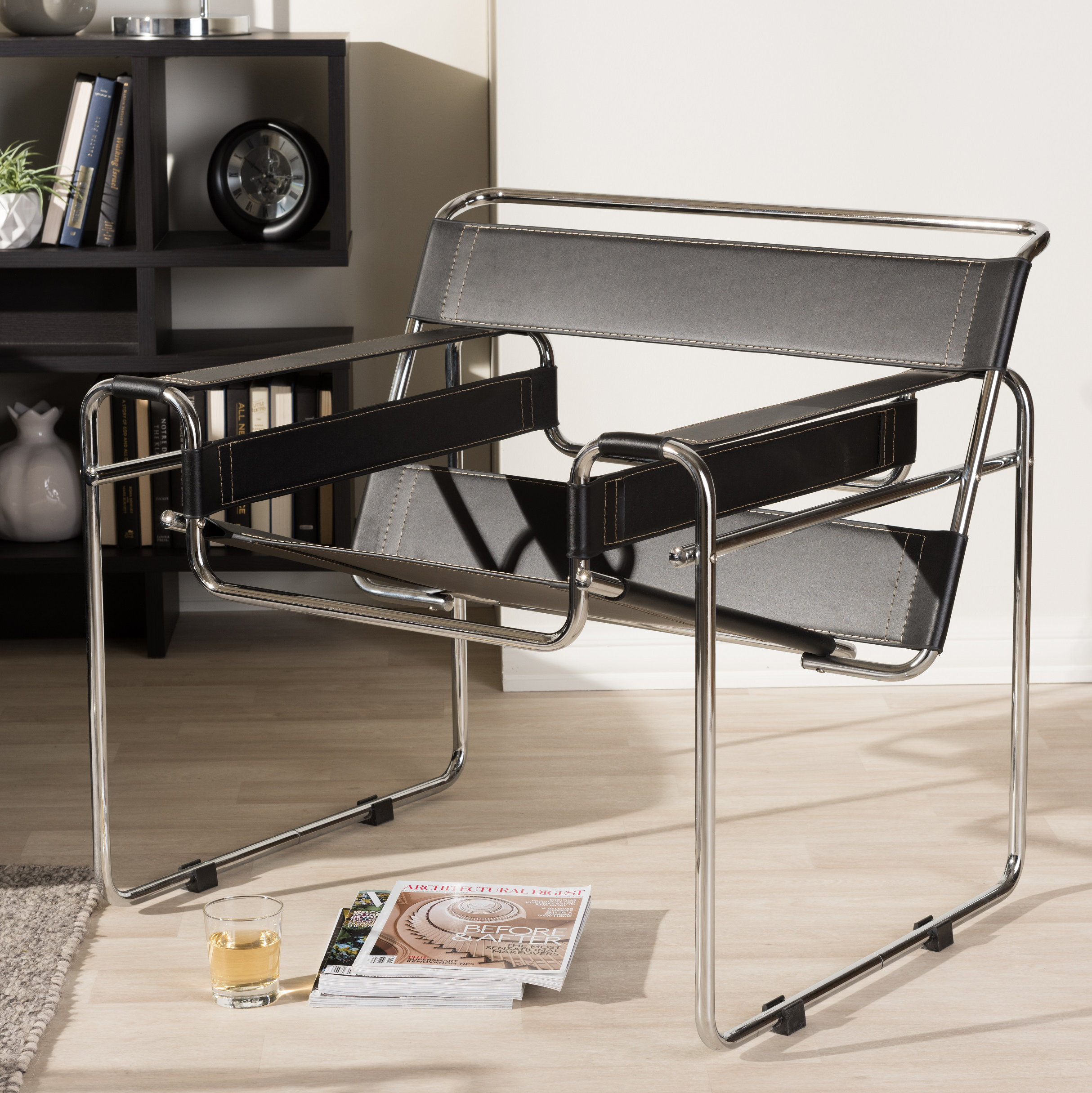 Tan wassily online chair