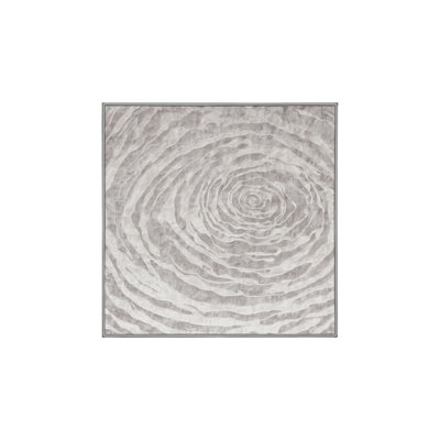 Machine Washable Gray Area Rug