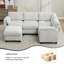 Canapé modulaire réversible 5 pièces avec repose-pieds 5 pièces-1533522945