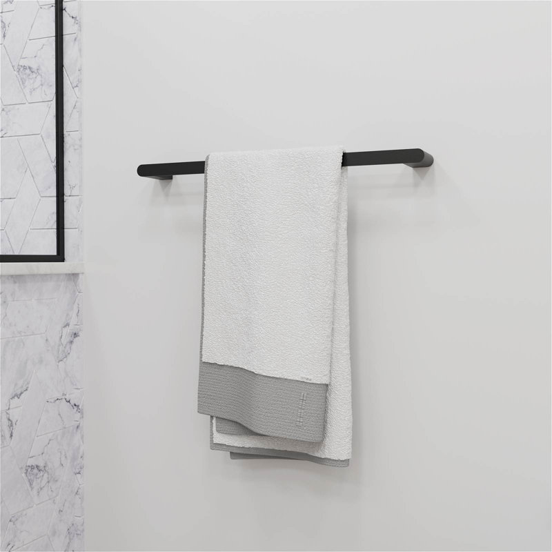 Ensemble de quincaillerie de salle de bain 4 pièces, Noir mat