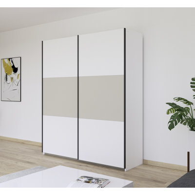 Neo 2 Door Manufactured Wood Wardrobe