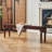 Brown Solid Wood Bench-112368725