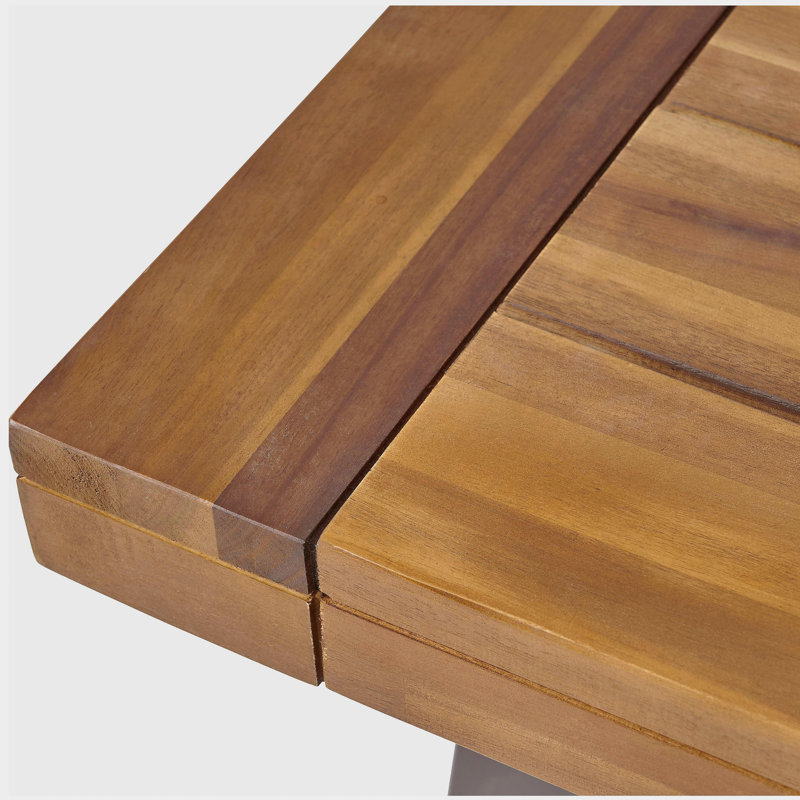 Table de salle à manger d'extérieur, Teck