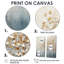 Graham - Beige, impressions d'art traditionnelles sur toile-114708447-114708458-114708456