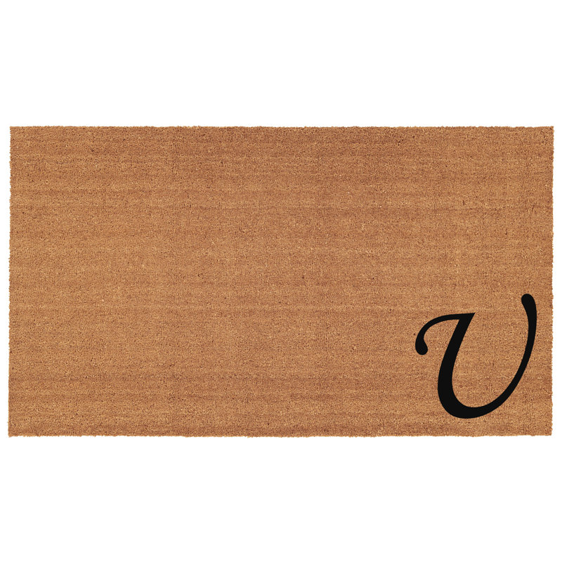 Tapis d'entrée antidérapant Zebrowski, U, Rectangle 1 pi 6 po x 2 pi 6 po