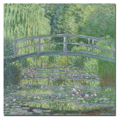 "L'étang Waterylily, 1899" par Claude Monet, reproduction d'art sur toile