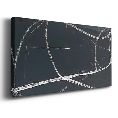 Abstrait, série DC DCXII, toile tendue avec châssis, prête à être accrochée