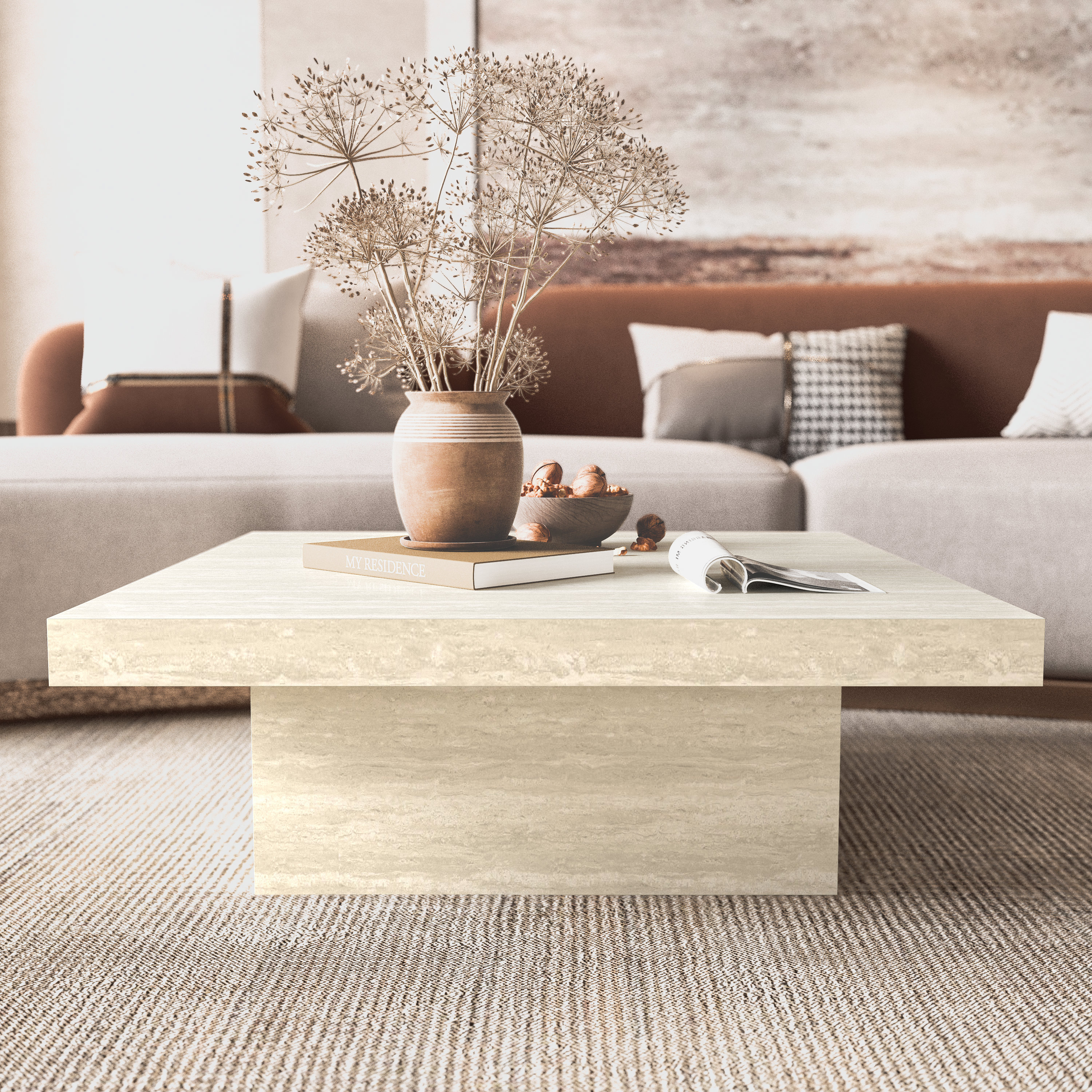 Caomhan Single Coffee Table - Stylish & Modern Design