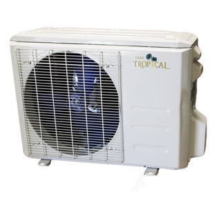 CASA TROPICAL 9000 BTU Ductless Mini Split Air Conditioner for 400 Square Feet with Heater
