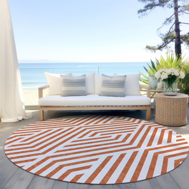 Tapis intérieur / extérieur Altair, Rond 8 pi