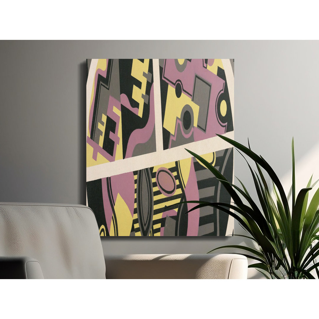 Abstract Geometric Canvas Wall Art, Gallery Wrapped Print, Modern Home Decor, Ready to Hang, Archival Quality, Statement Piece, Bold Colors
