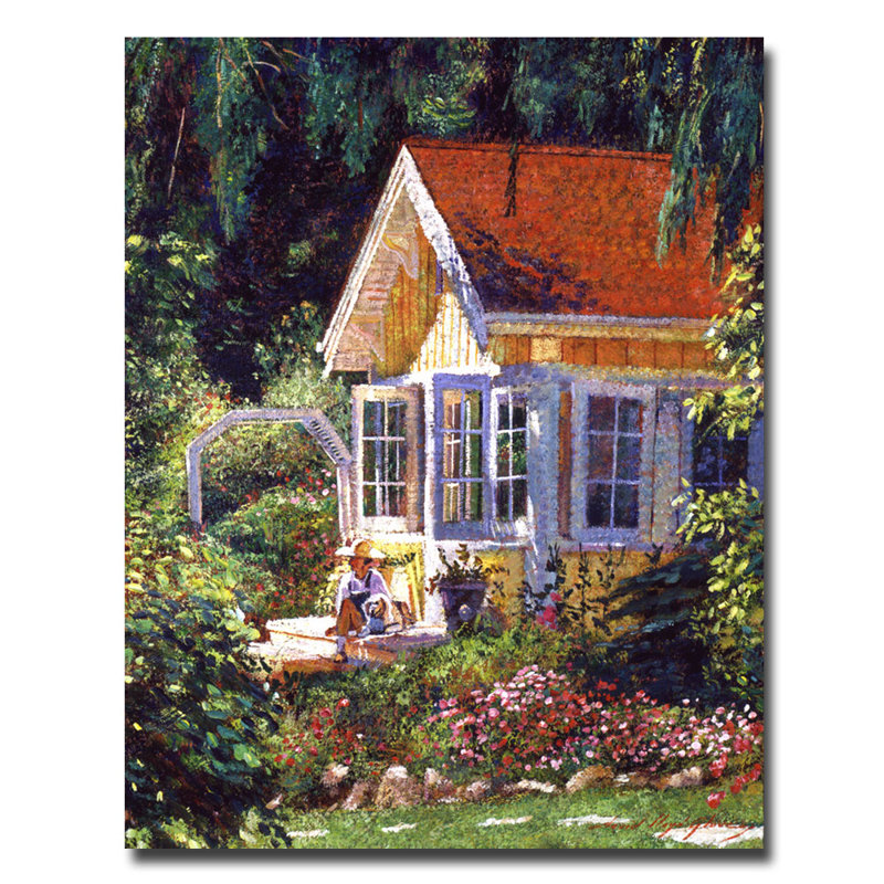 « artist summer » par david lloyd’s glover, reproduction d’art sur toile, H 24 po x l 18 po x P 2 po