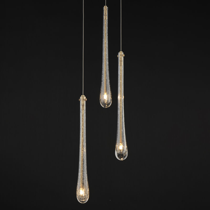 Gilbahar 3 - Light Cluster Pendant, Gold