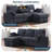 91" Convertible Sleeper Sectional Sofa with Pull-Out Bed, Storage Armrest, and Storage Chaise-1428270907