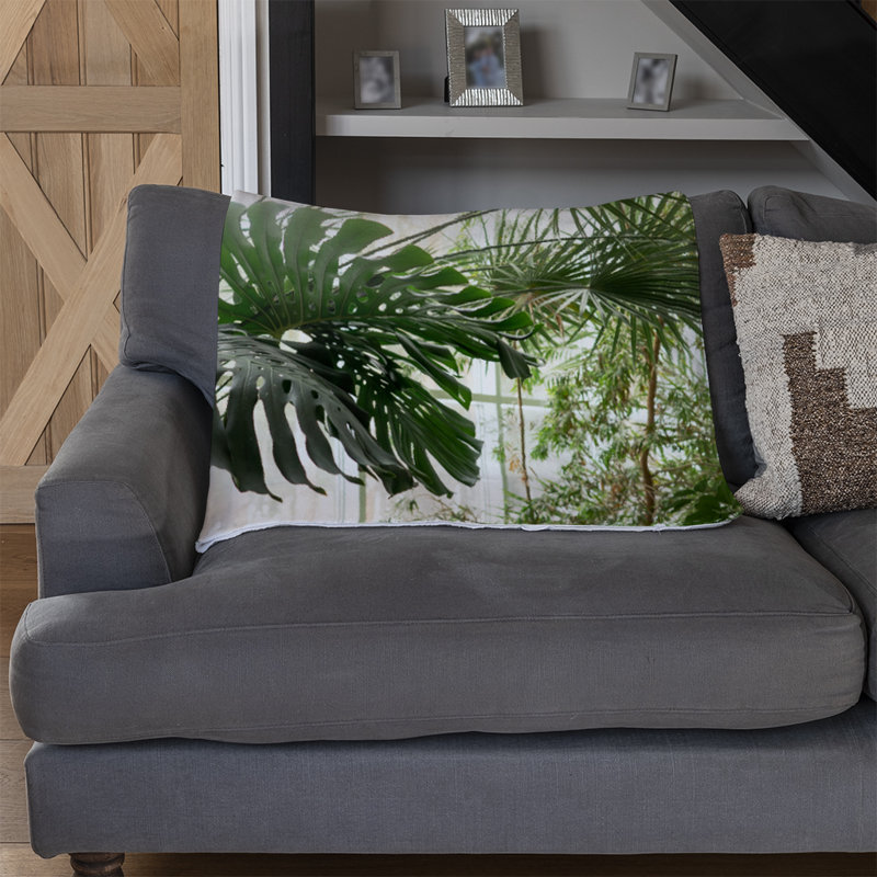 Domynick Plain Weave / Muslin Throw Blanket
