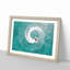 Jet Ski Whirlpool on Bear Lake - Picture Frame Painting Print-56705189-56705185