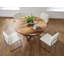 Frozen Fabric Upholstered Side Chair