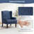 Damiyah Upholstered Wingback Armchair-1680239632