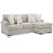Nauja Upholstered 97'' Sofa & Chaise