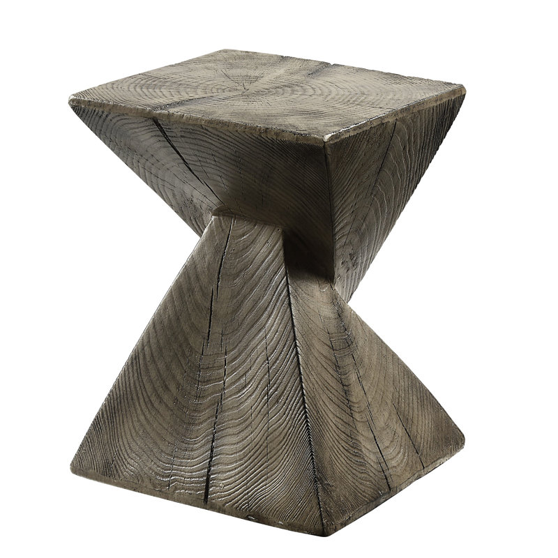 Table d'appoint Natural Style, Chêne patiné