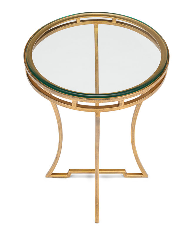Schlegel Glass End Table
