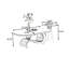 Ensemble de tables basses ovales et rondes