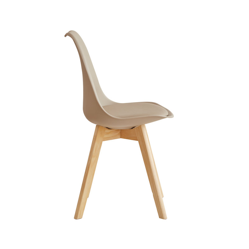 Quade Upholstered Dining Chair, Beige, 6