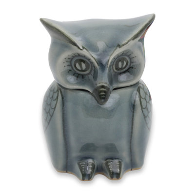 Pot de rangement hibou