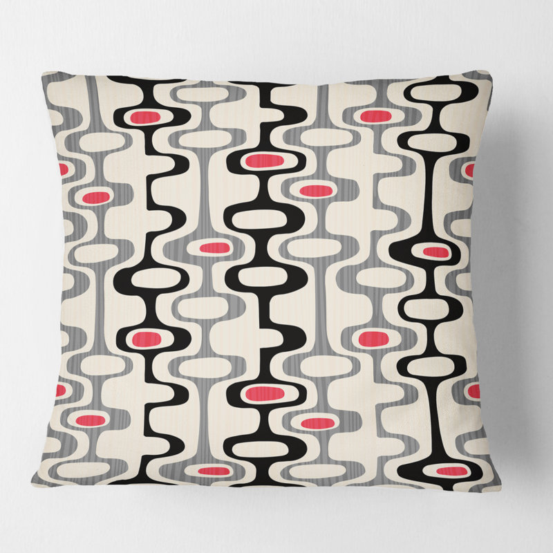 Coussin Retro, 18 po x 18 po