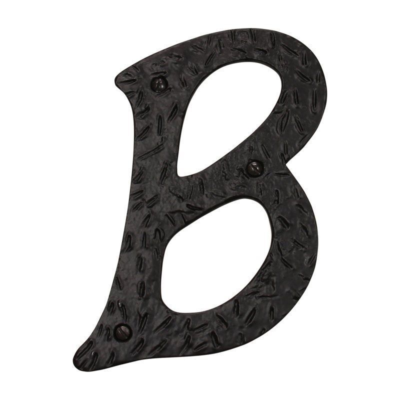 Lettre 6 po H, B