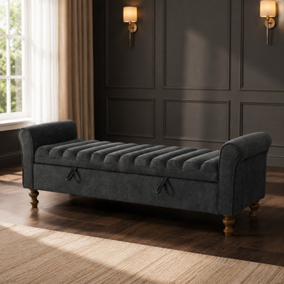 Banc de rangement rembourré Modern