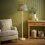 Helgomar Matte Traditional Floor Lamp-620683839