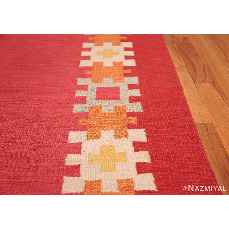 Scandinavian One-of-a-Kind Rectangle 6'4" X 9' Area Rug
