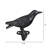 Crow On Twig, Cast Iron