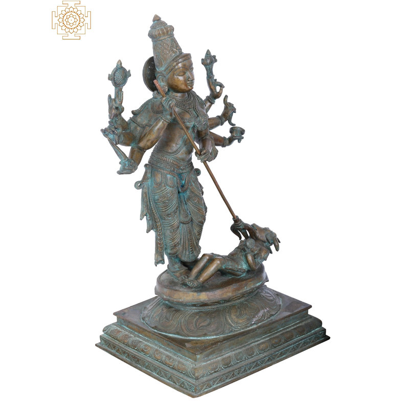 Statue déesse Durga Madhuchista Vidhana