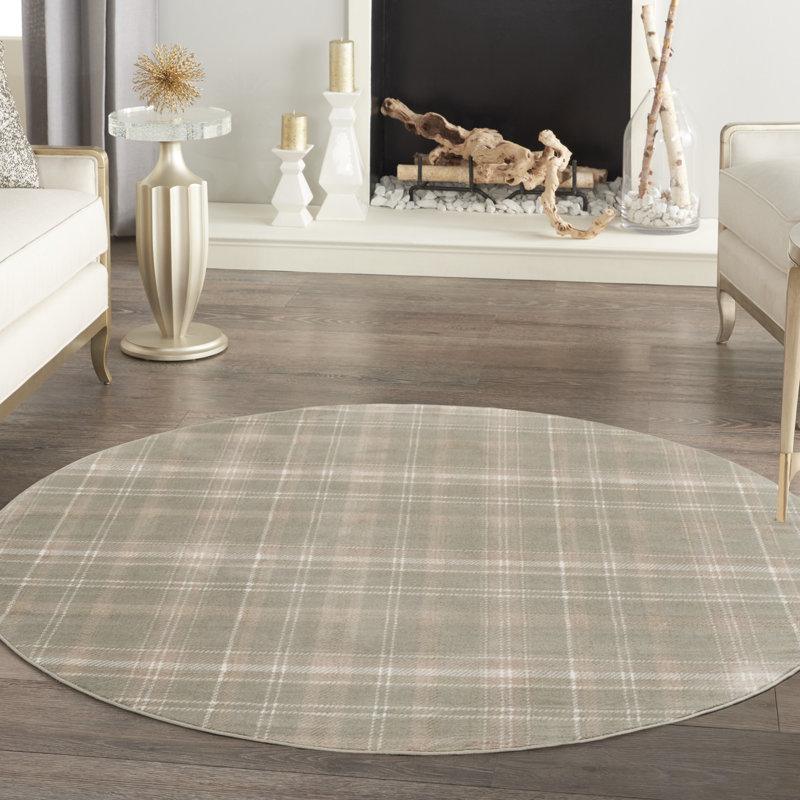 Tapis floral Willesha, Rond 8 pi
