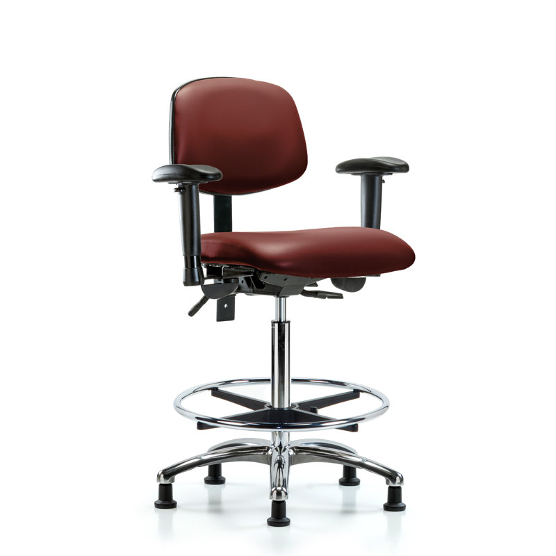 Chaise de travail ergonomique Latanisha, Bortsch, Patins, Oui