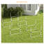 Entraînement d'agilité pour chien: 6 sauts avec hauteur réglable, sac de transport inclus, pour le plaisir, blanc, profondeur de produit de 39 po, barres de saut à la hauteur du kit de démarrage, chiens de transport, largeur de 25,5 po