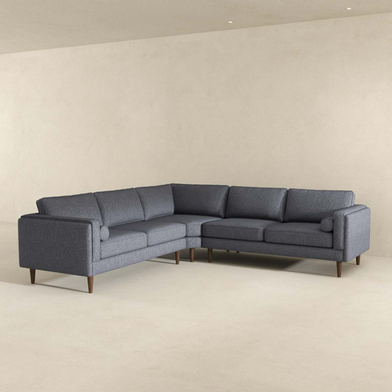 Canapé Moderne, Lin gris