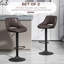 Tabouret pivotant à hauteur réglable Kadaysha-1098845282