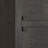 Camaria 59.4" H x 23.6" W 5-Tier 2-Door Finished Back Manufactured Wood Bookcase with Barn Doors-1492356460