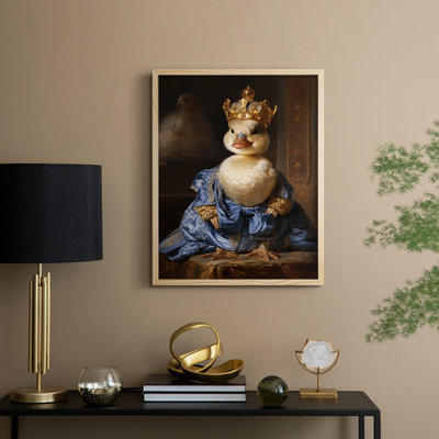 ANIMALS Series CCVII, reproduction encadrée - bois massif