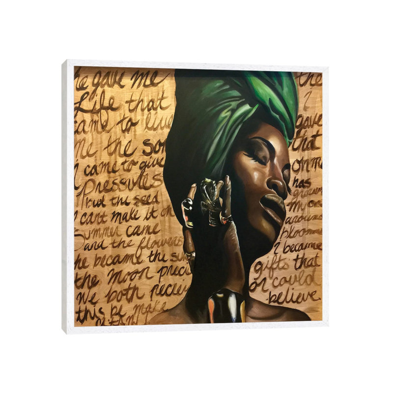 The Other Side Game by Stina Aleah - Gallery-Wrapped Canvas Giclée on Canvas, White Framed, 45.72 cm H x 45.72 cm W