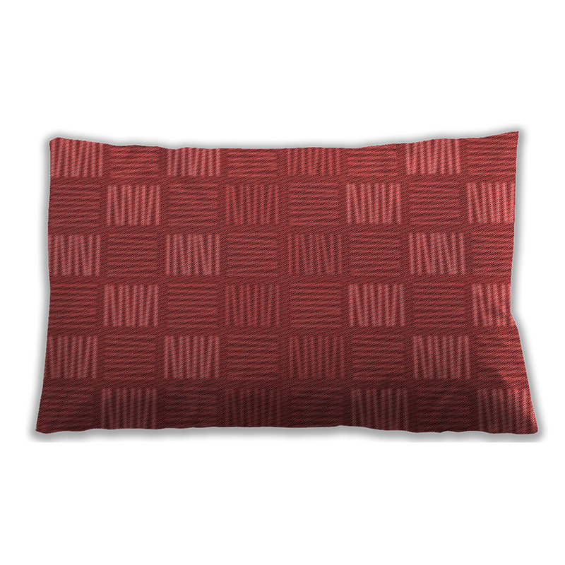 Patterned 982 Throw Pillow, Blue, Synthetic