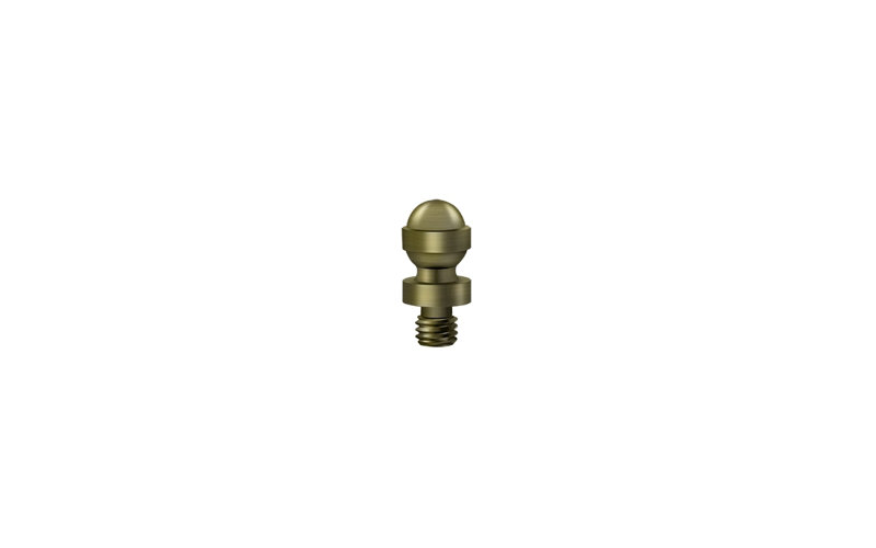 Cabinet Acorn Tip, Antique Brass