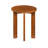 Daleia Solid Wood End Table