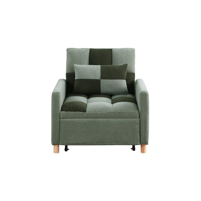 Kayari Recliner, Green 100% Polyester