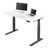 Blanc brillant / gris anthracite