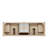 Marigot 72'' W Double Bathroom Vanity Base